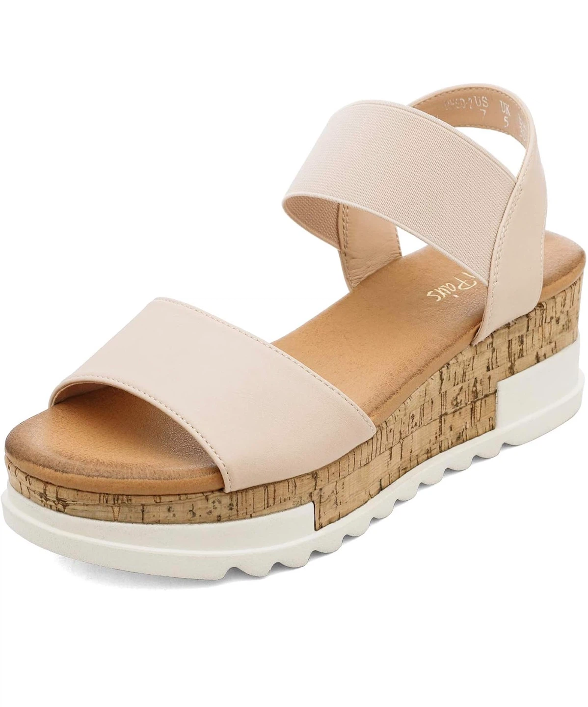 DREAM PAIRS -2 Nude Sandals - Size 7.5 USA