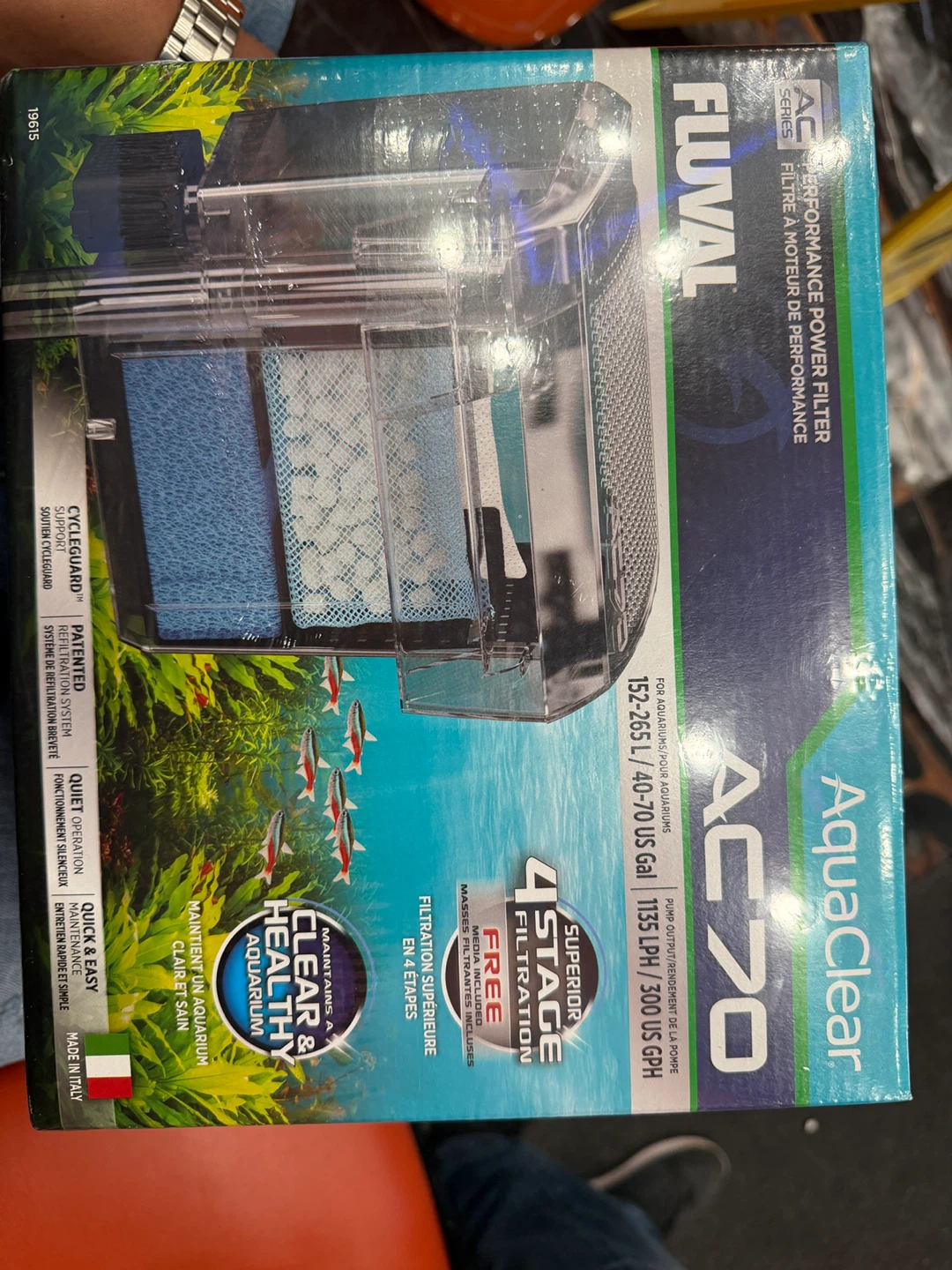 Fluval AquaClear AC70 Power Filter - New in Box! - photo 4