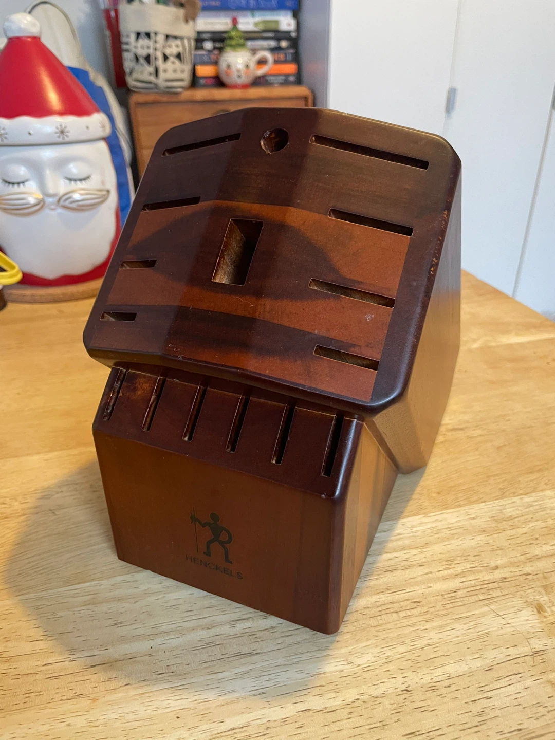 NEW Henckels Knife Block - Wood 🥕