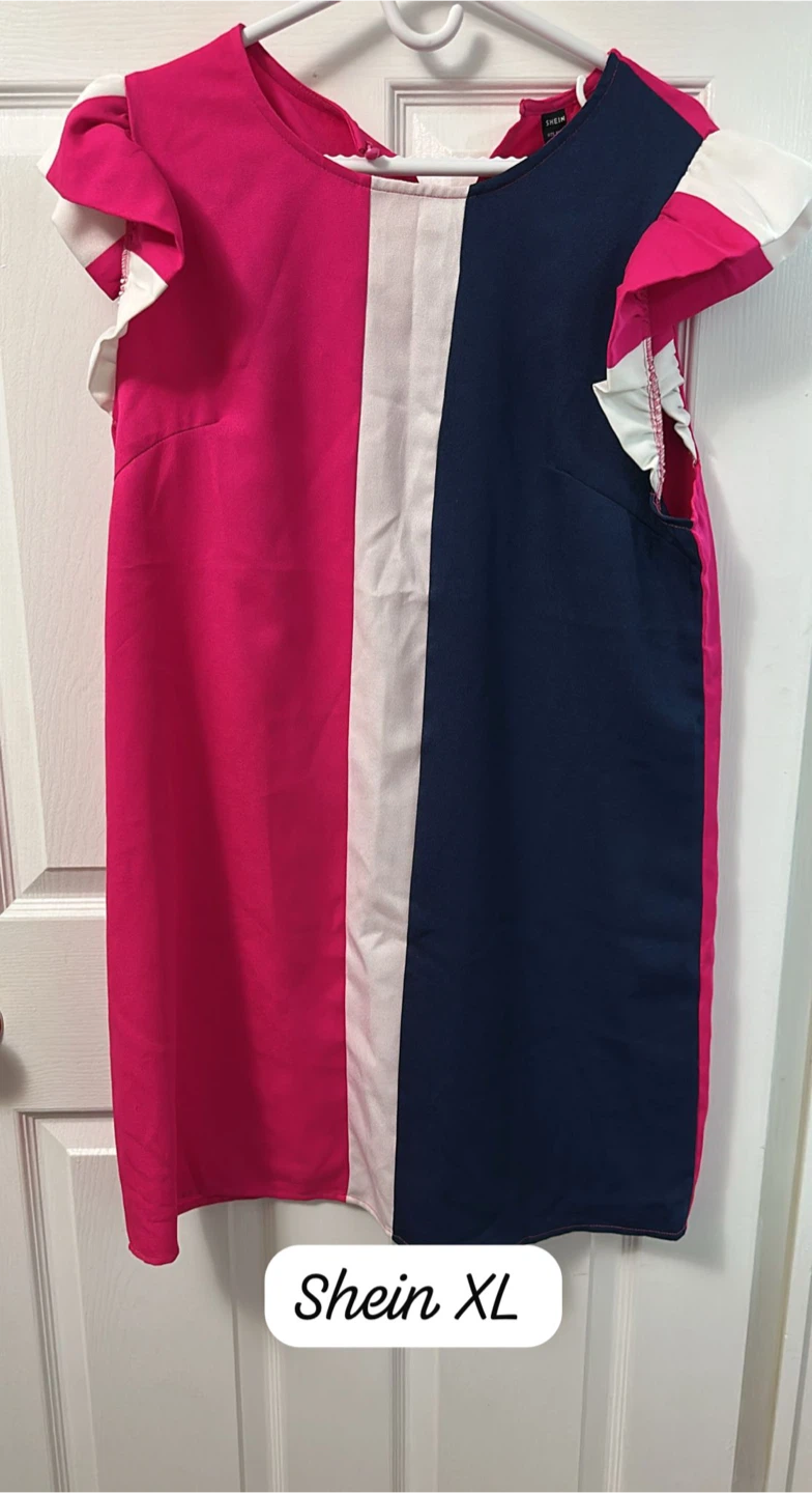 Shein XL Colour Block Dress