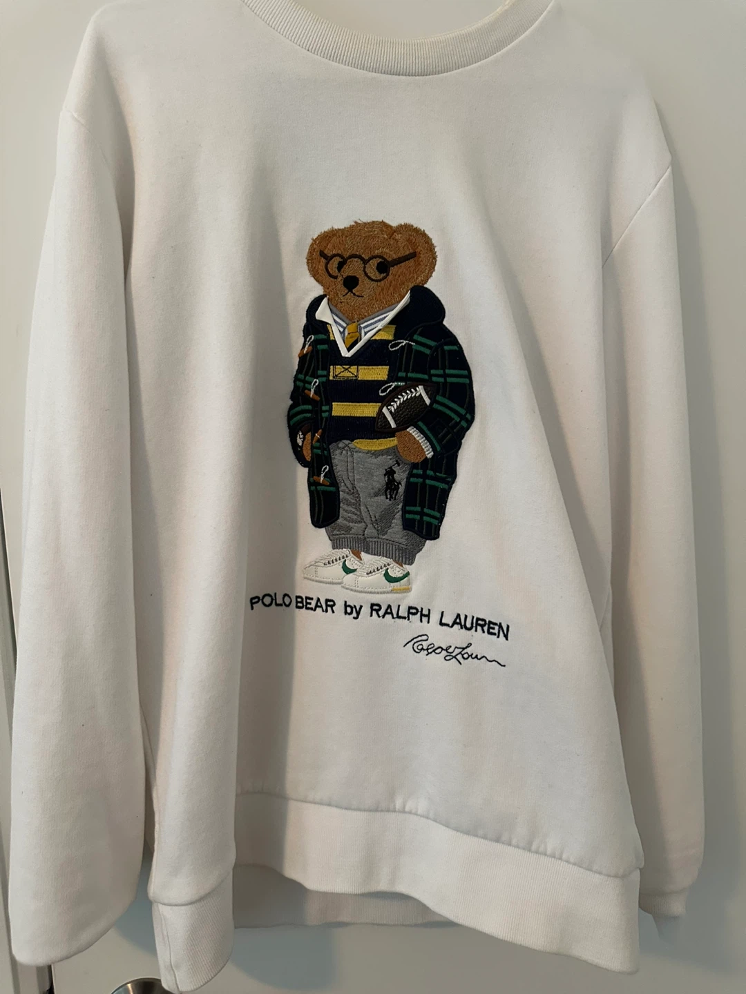 Polo Bear by Ralph Lauren White Sweatshirt
