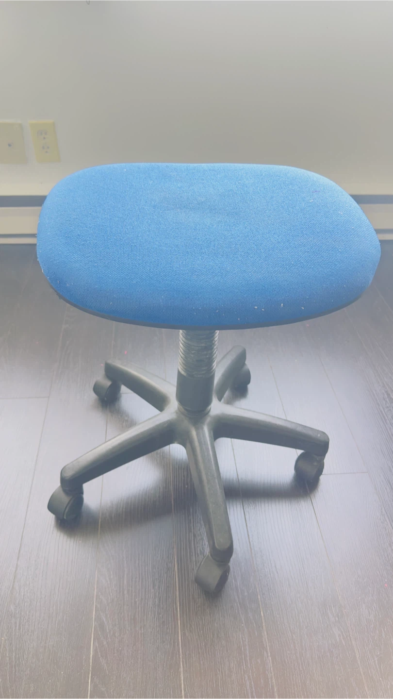 Blue Adjustable Stool - photo 2