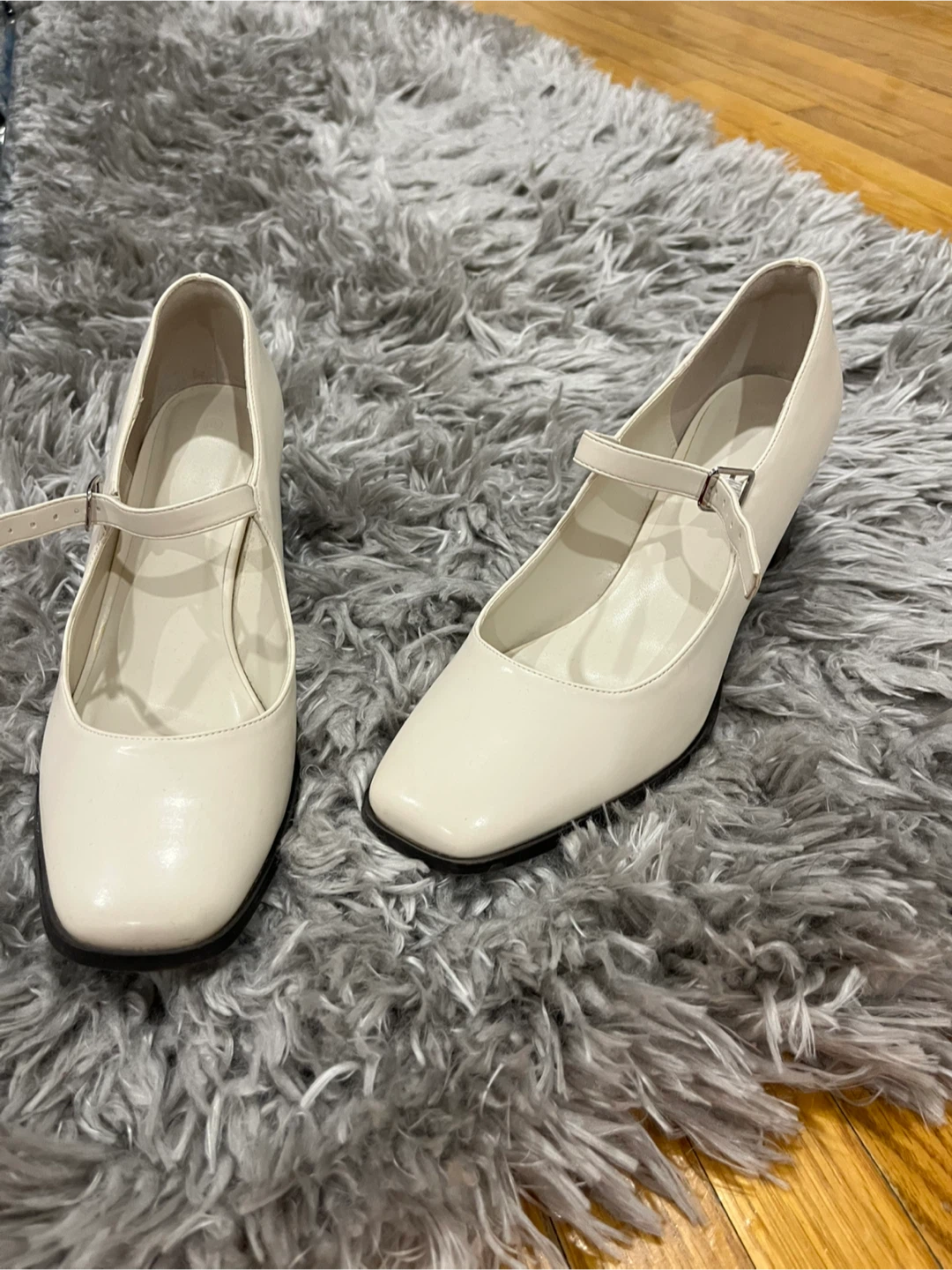 Cream Mary Jane Heels - photo 4