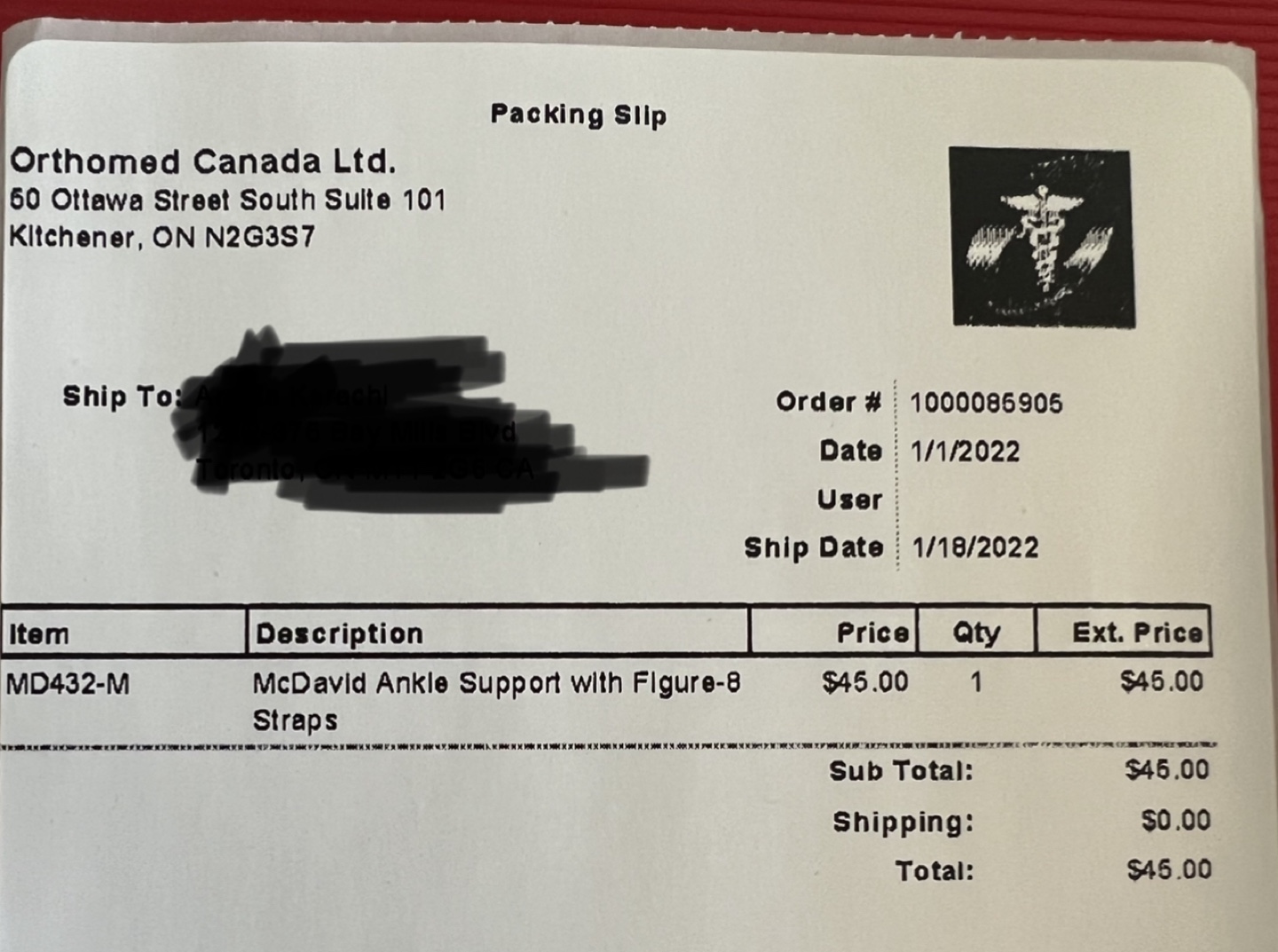 Brand New-McDavid 432 Ankle Support - Medium - photo 2