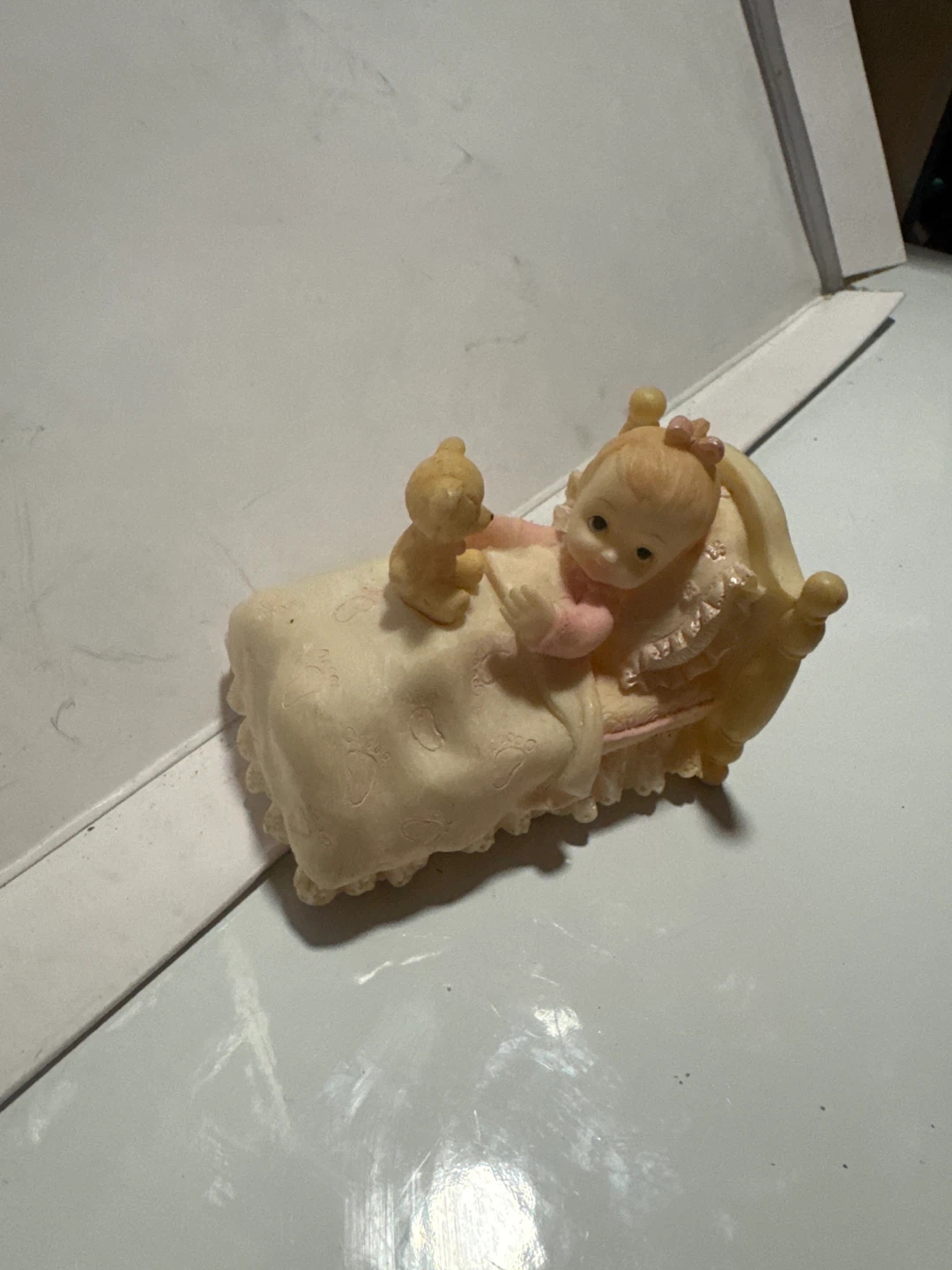 Precious Moments Doll Dreams Block Figurine - photo 2