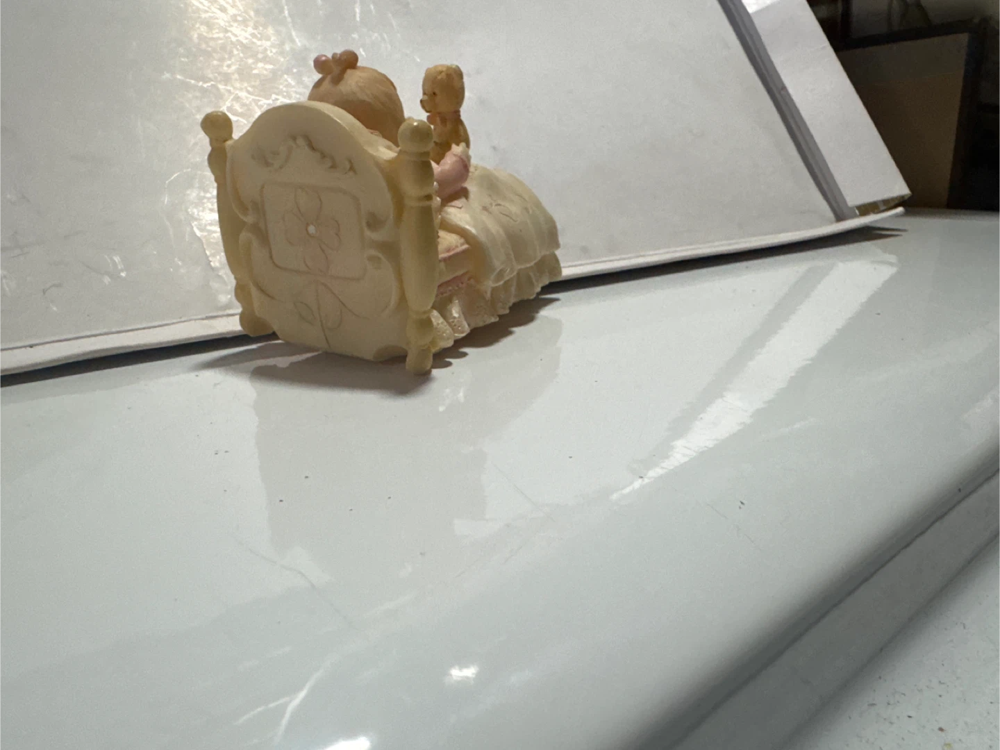 Precious Moments Doll Dreams Block Figurine - photo 3