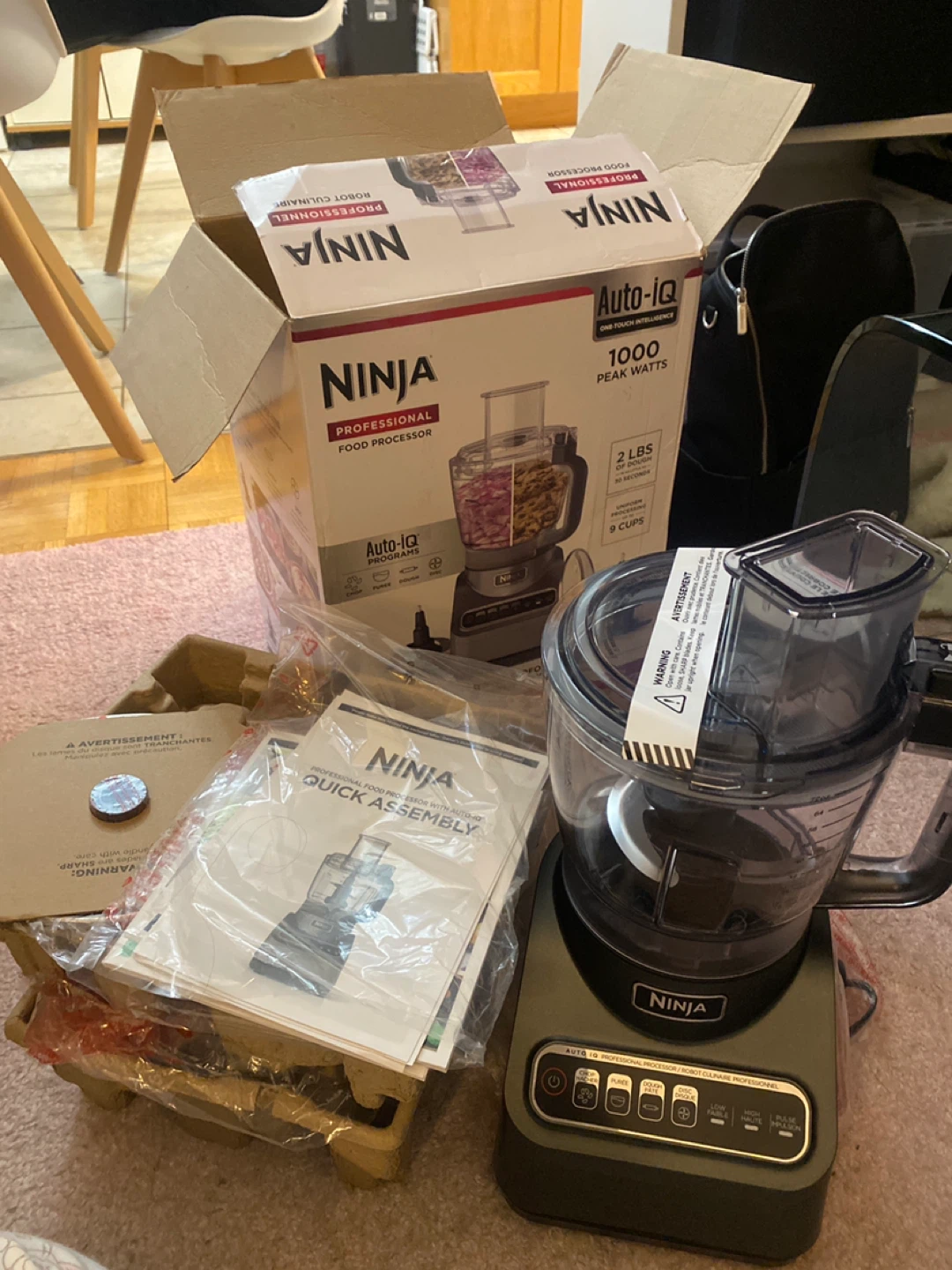 Ninja Professional Food Processor - Like New! - photo 3