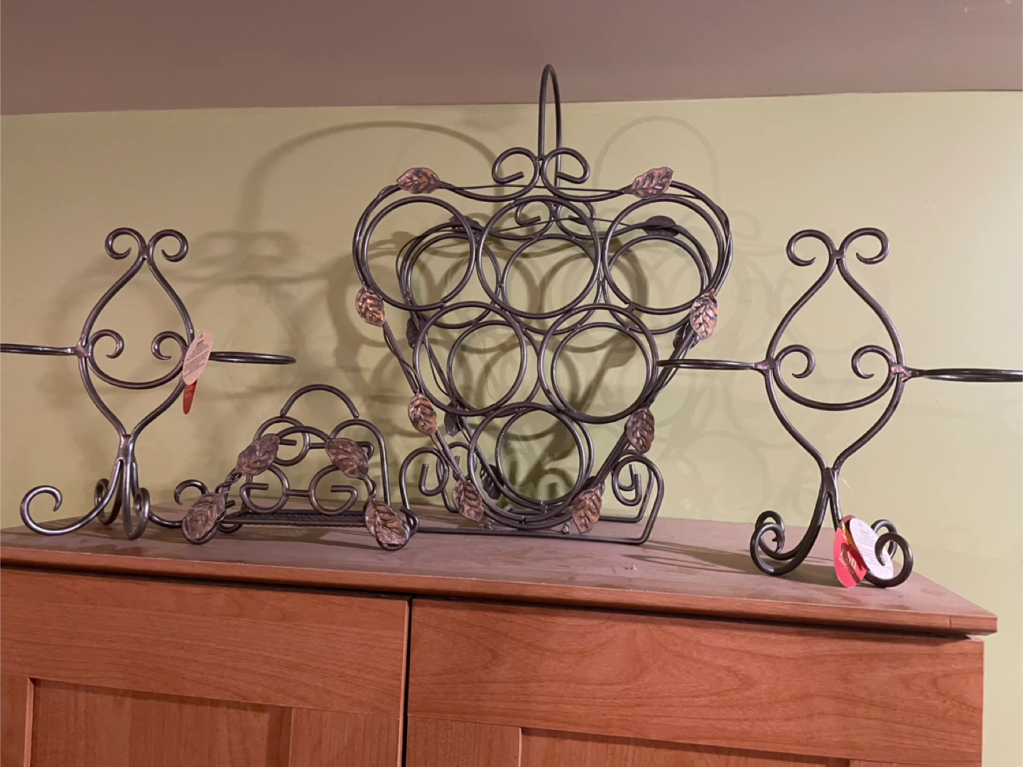 🥕Metal Wine Rack & Napkin Holder Set - photo 3