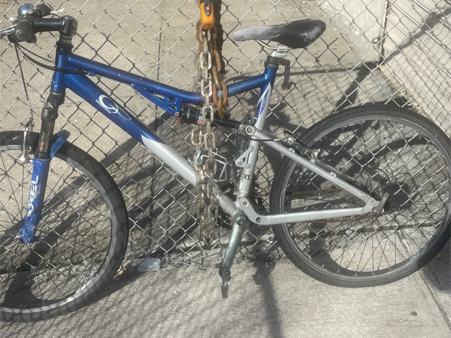Men's Blue and Silver Bike - photo 2