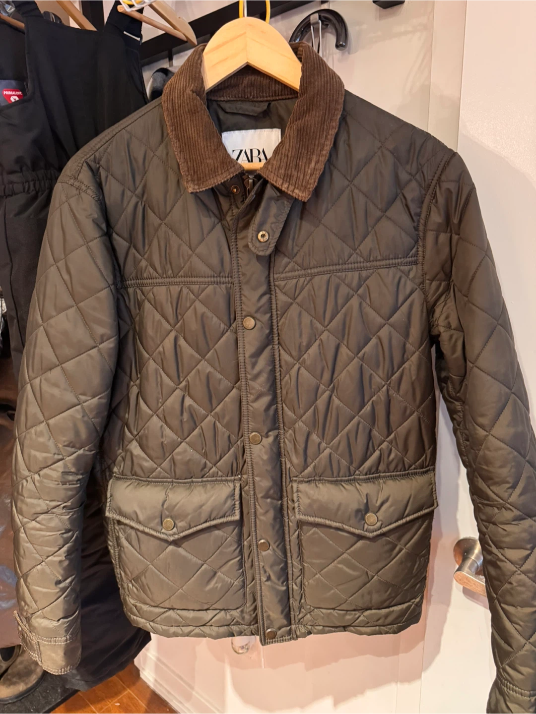 Zara Quilted Jacket - Size S