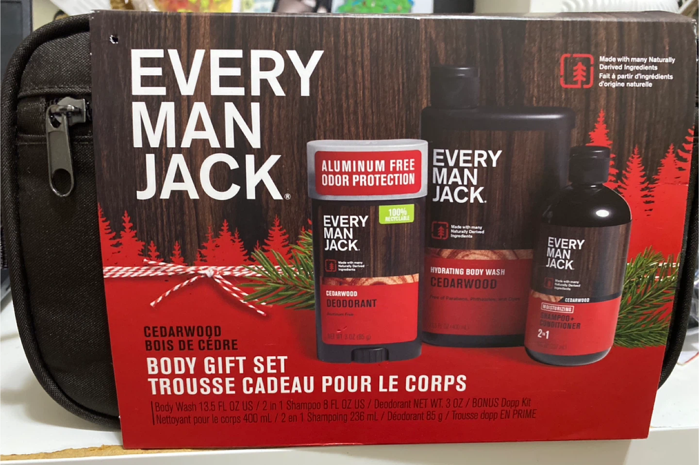 Every Man Jack Cedarwood Body Gift Set