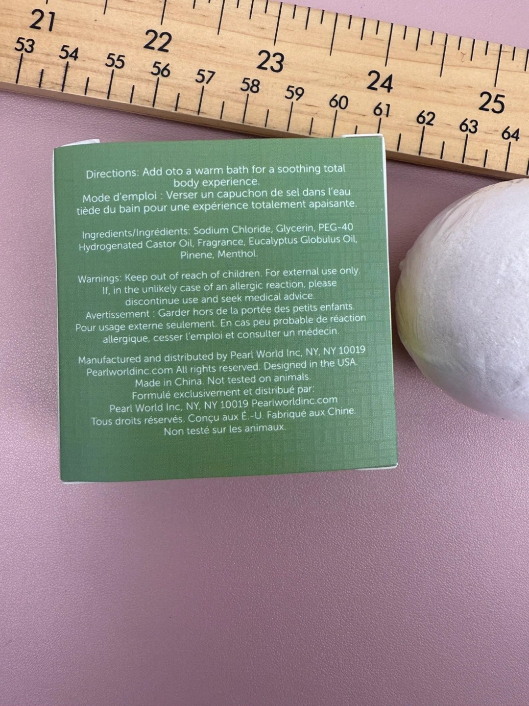 Air & Water Eucalyptus & Mint Bath Salts - photo 2