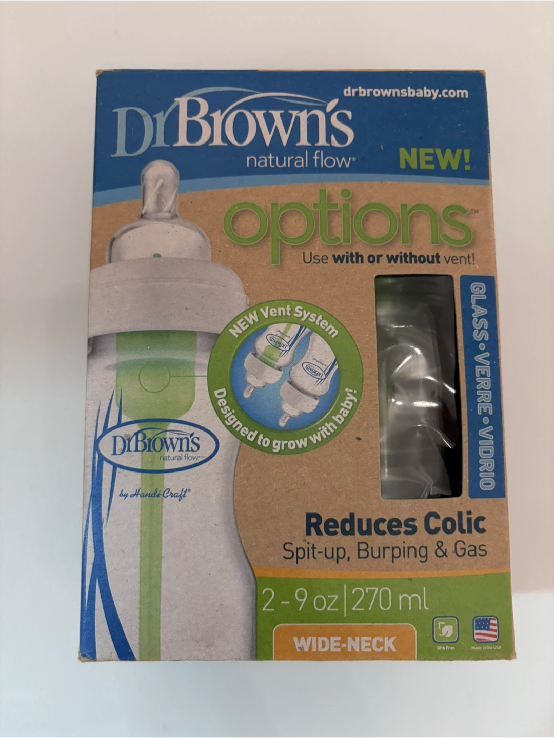 New Dr. Brown's Options+ Glass Bottles 2-Pack - photo 4