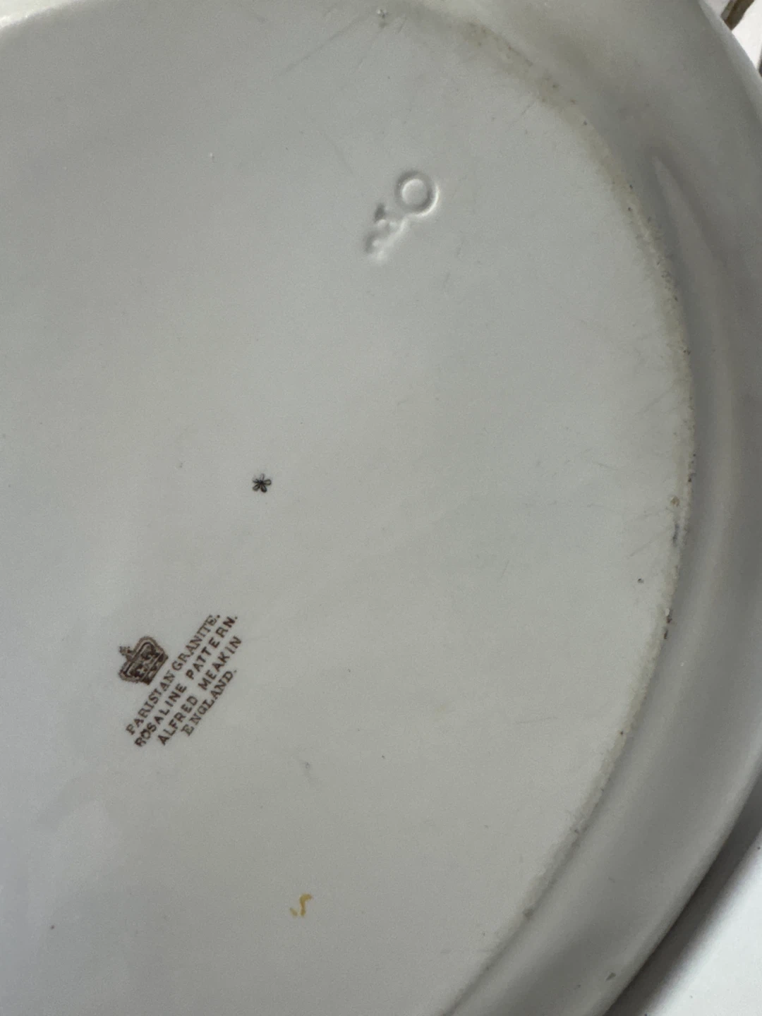 Alfred Meakin Rosaline Pattern Platter - photo 3