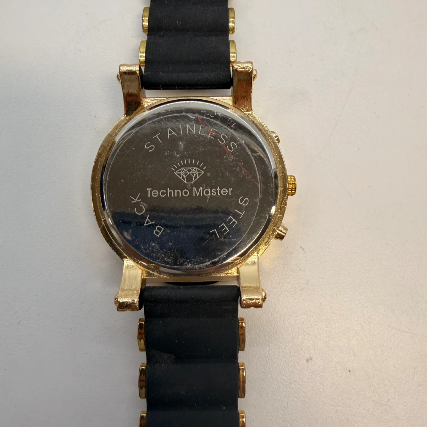Techno Master Diamond Accent Watch – 22mm Black Strap almost new - photo 3