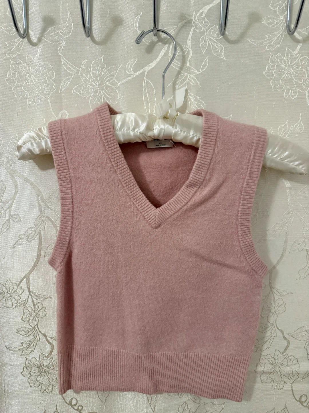 Wilfred Pink Sweater Vest - Size XS