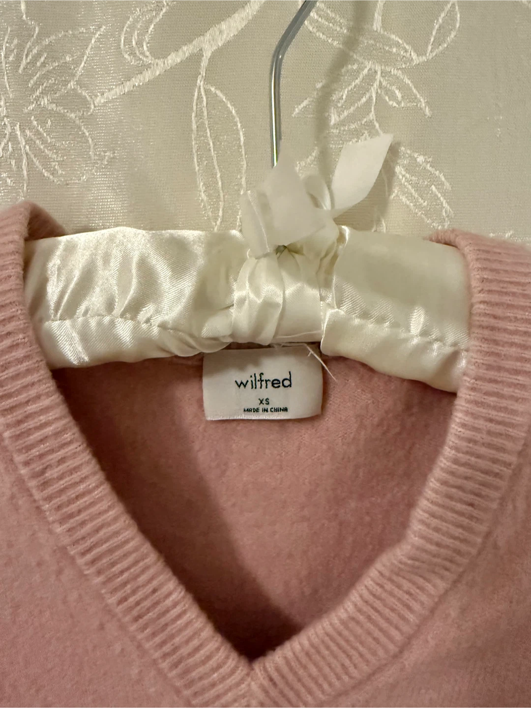 Wilfred Pink Sweater Vest - Size XS - photo 2