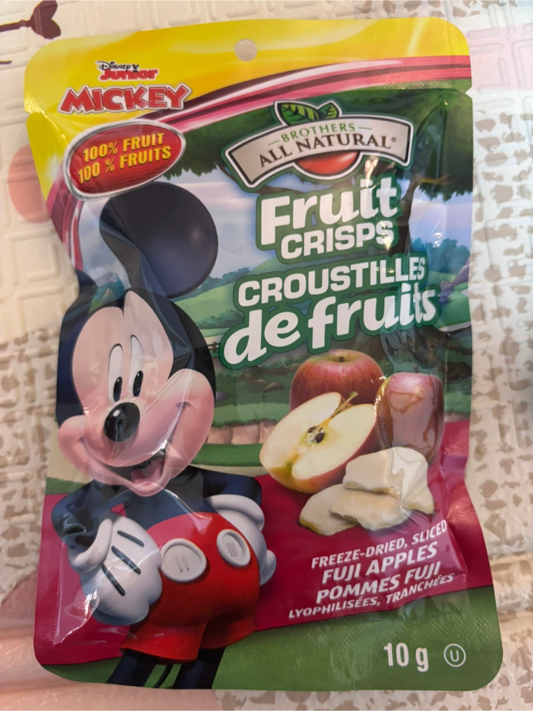 Baby snack - 10 Freeze Dried Fruit Crisps - Apple & Pear - photo 4
