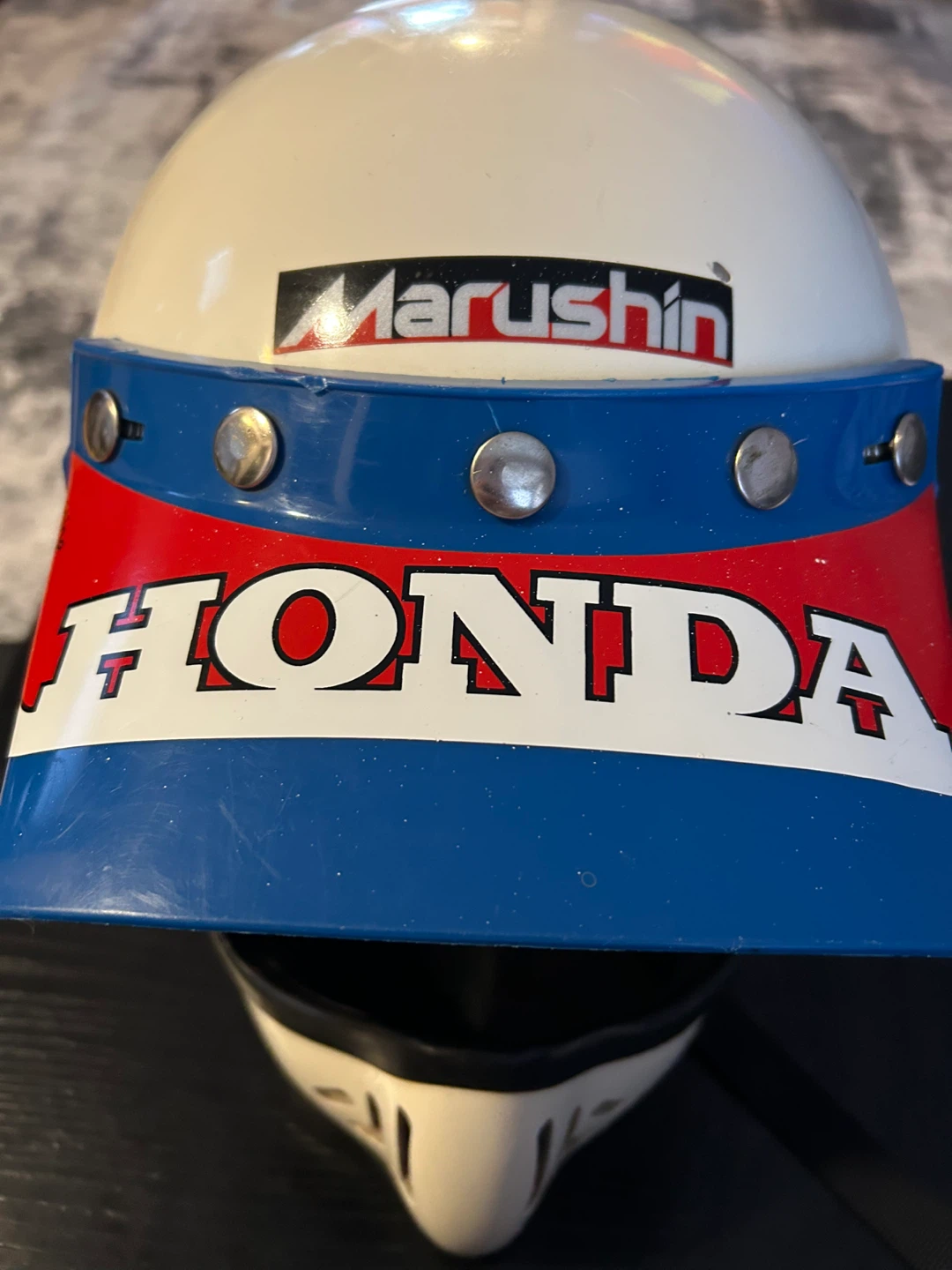 Honda Marushin MG Moto Helmet - photo 2
