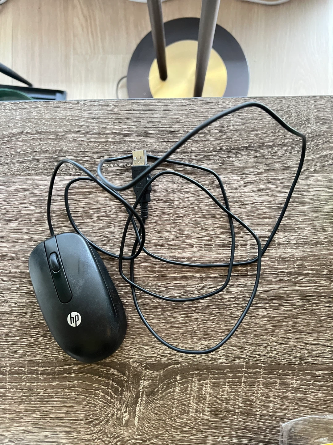 HP USB Optical Mouse - Black