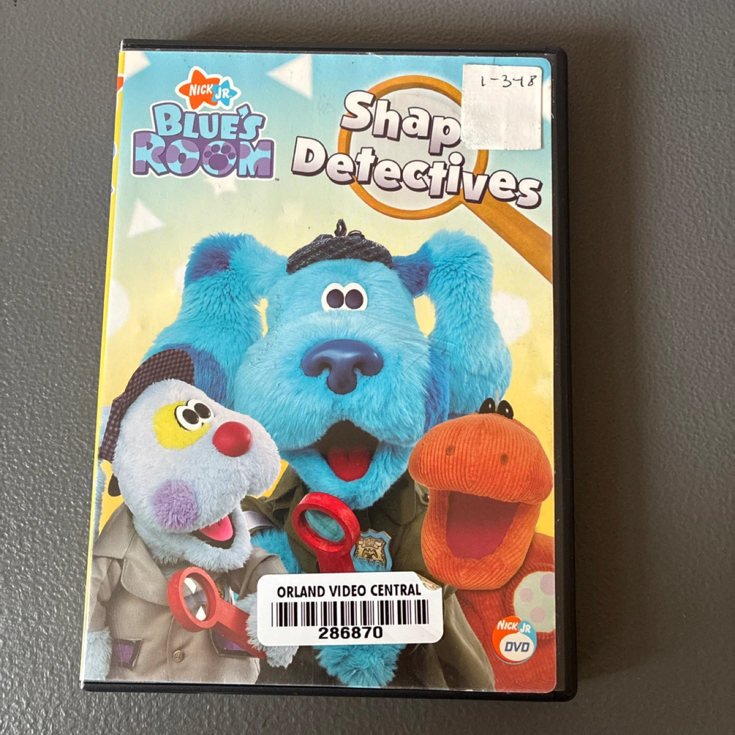 Blue's Room Shape Detectives DVD
