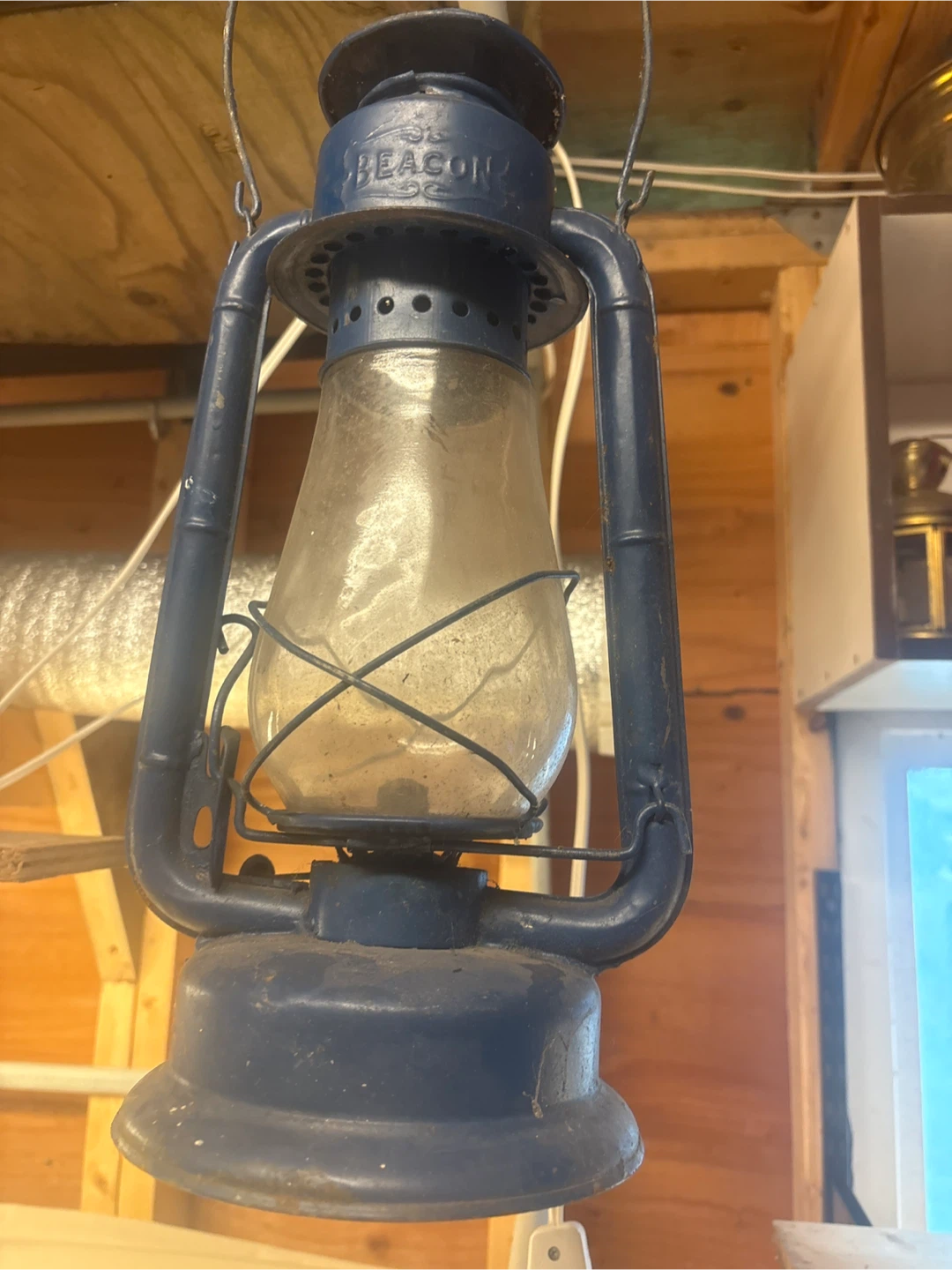 Vintage Beacon Kerosene Lantern - photo 3
