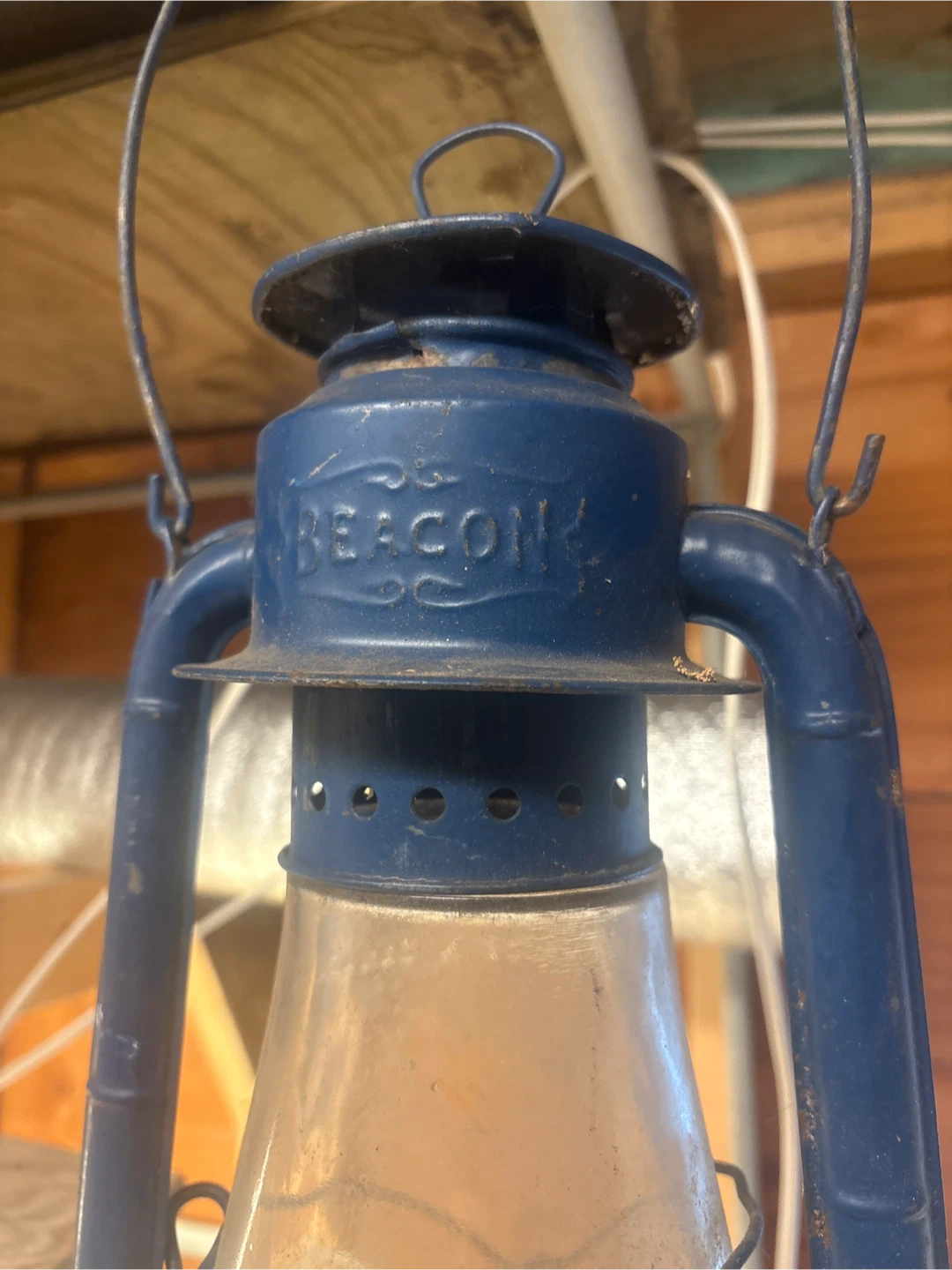 Vintage Beacon Kerosene Lantern - photo 2