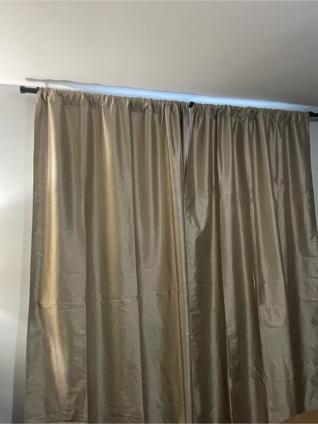 Champagne Gold Curtains