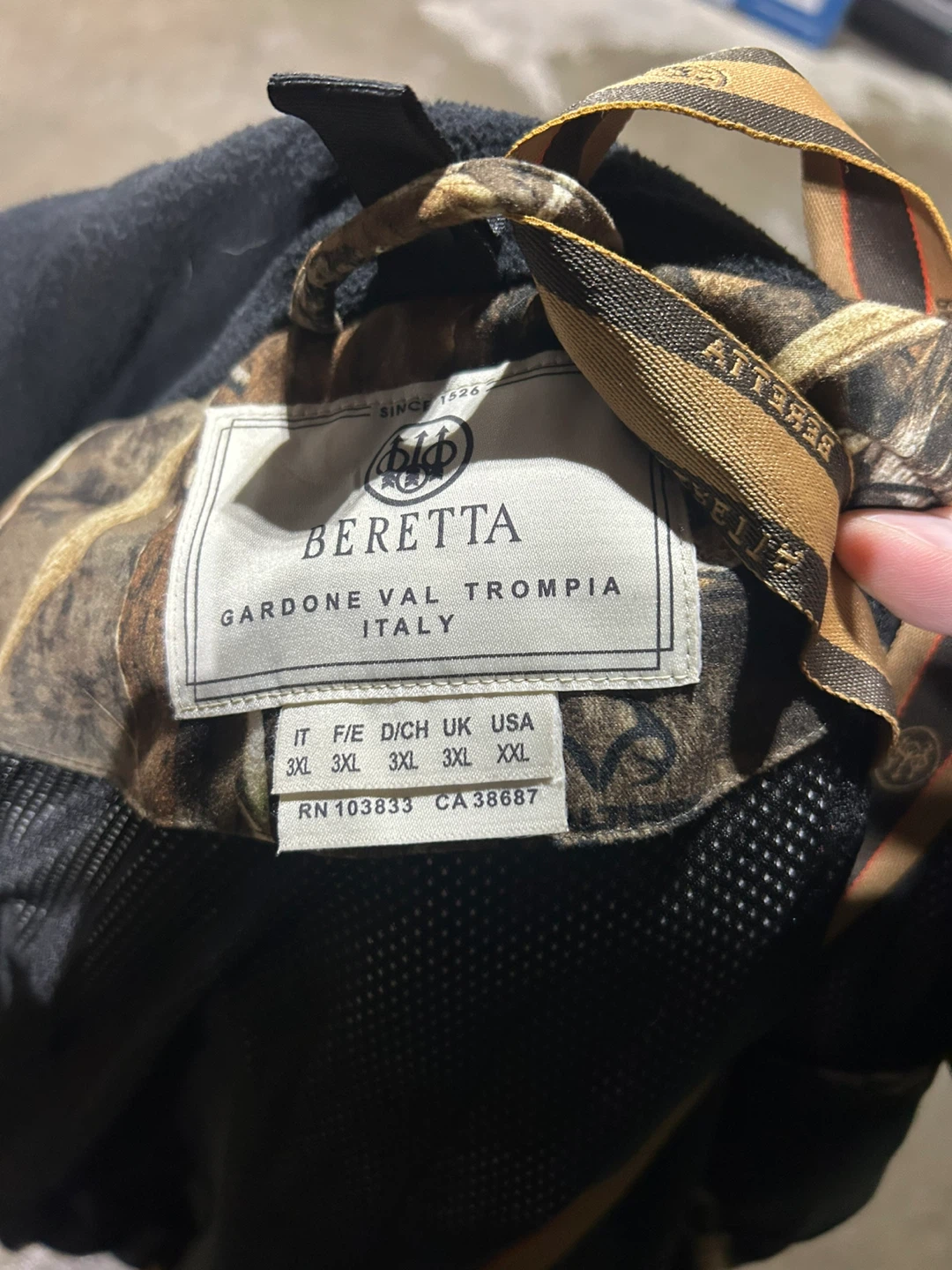 Beretta Suprema 3L Jacket - Max-7, Size 3XL - photo 3