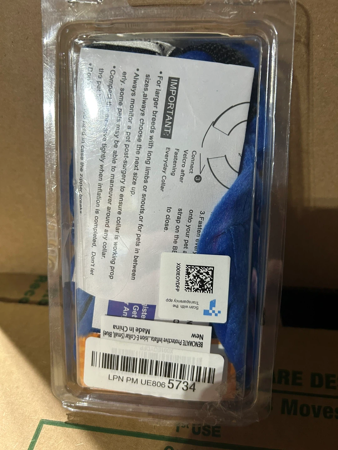 Bencmate Inflatable Collar, Size Small - photo 2