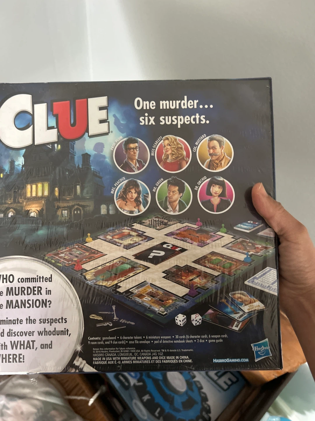 Clue: The Classic Mystery Game, Ages 8+ 🥕 - photo 2