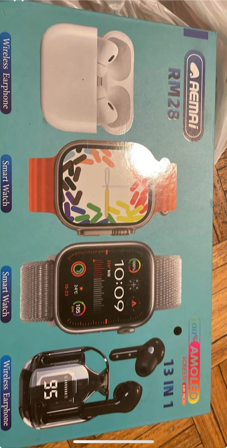 Smart Watch & Earphone Set