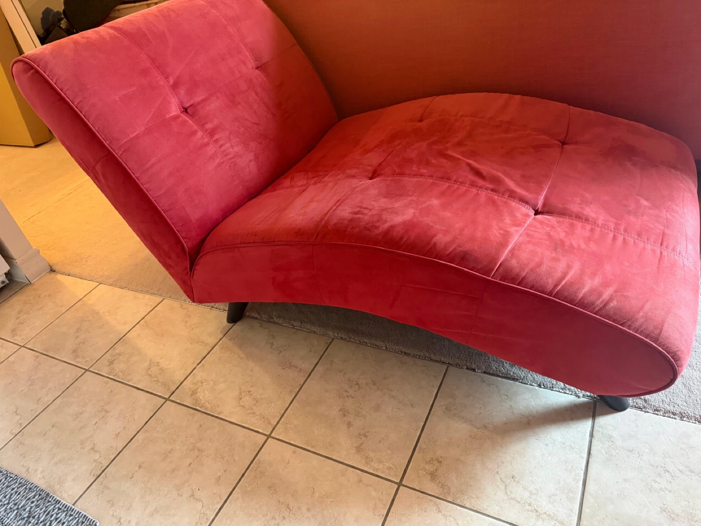 Red Lounge Chair