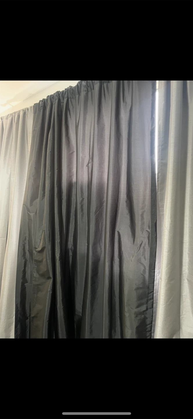 Curtains - Black and Grey - photo 3