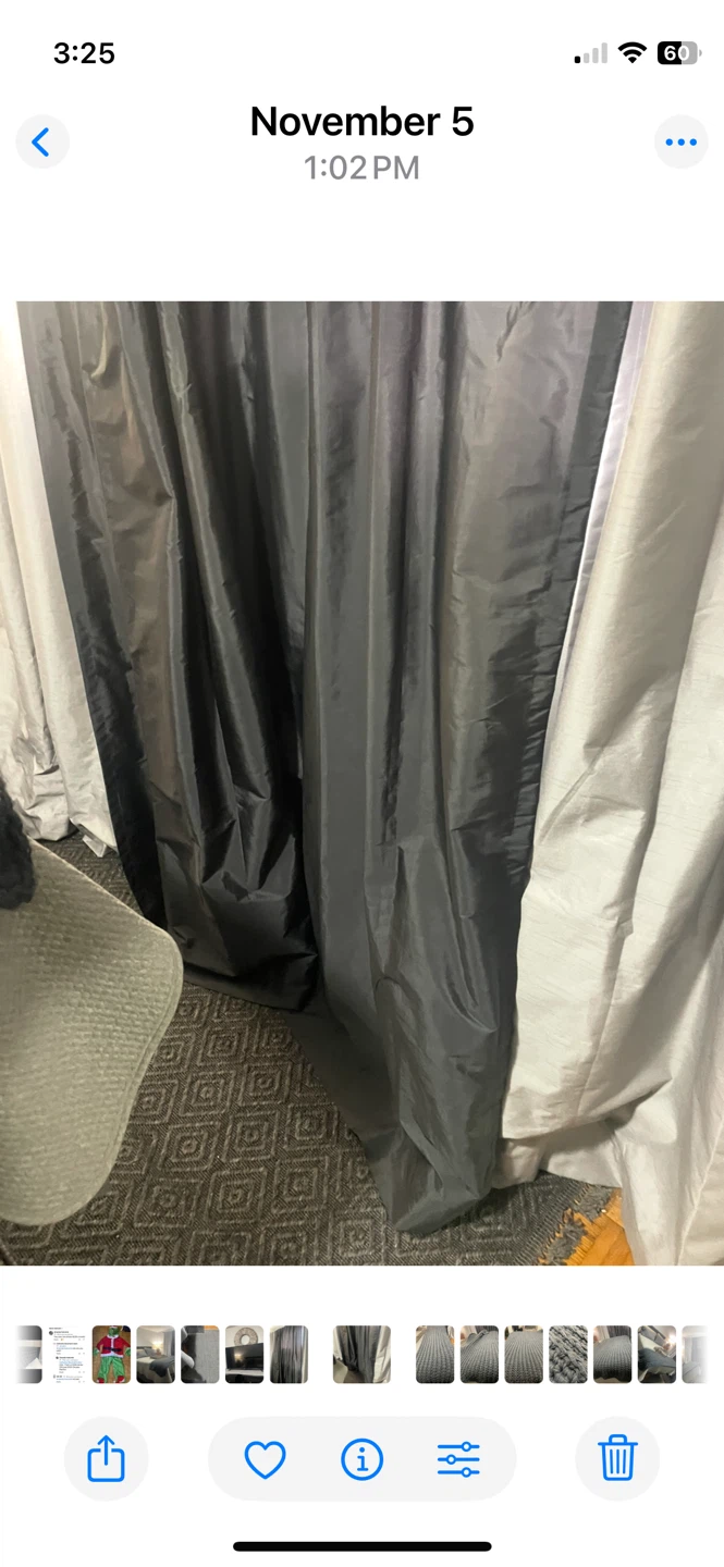 Curtains - Black and Grey - photo 2