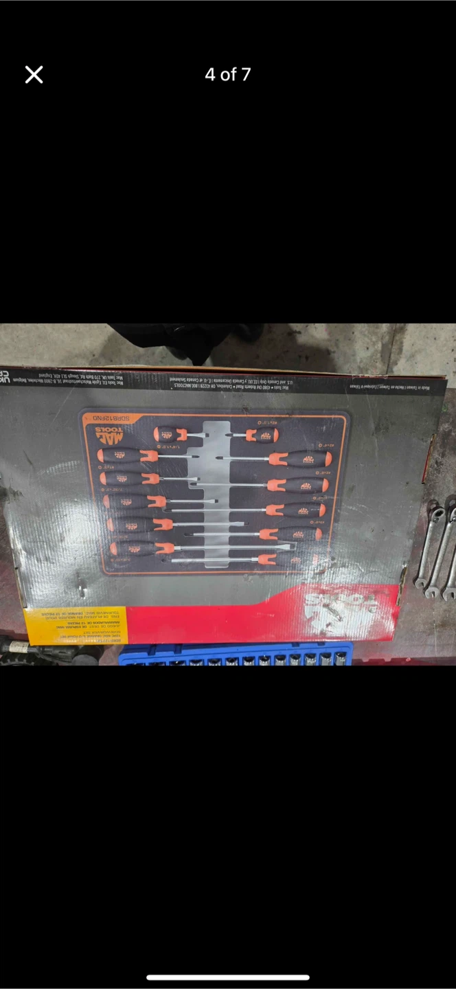 Mac Tools SDRB12FNO Screwdriver Set - 12 Piece