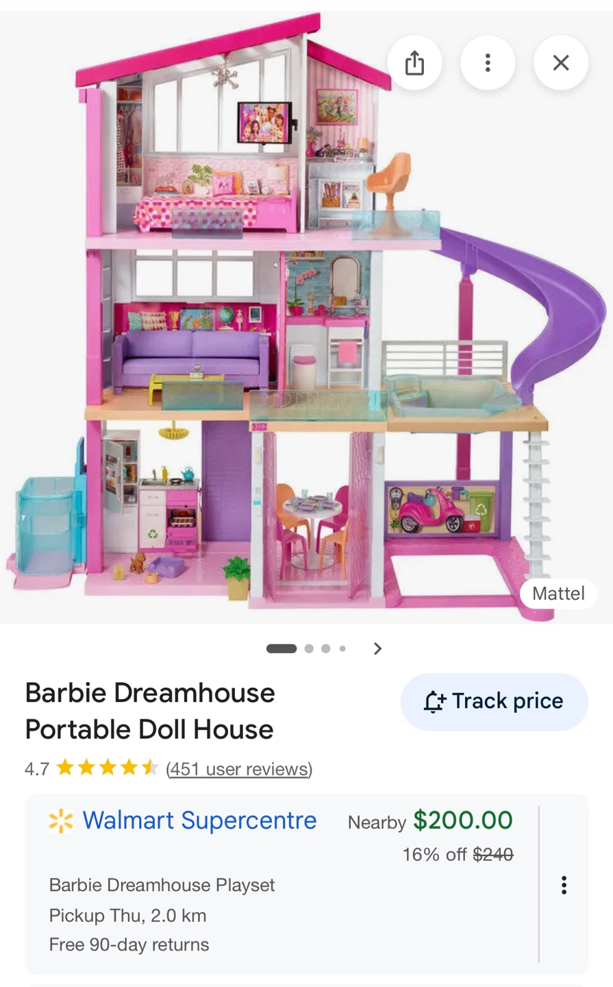 Barbie Dreamhouse Portable Doll House - photo 2