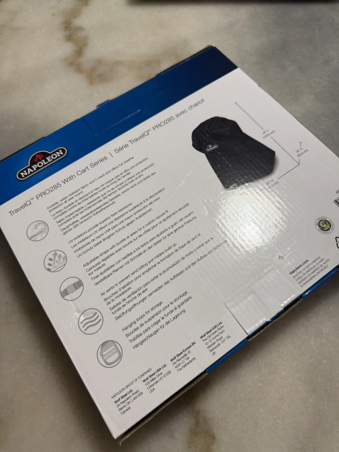 Napoleon TravelQ Pro285 On Stand Grill Cover - photo 4