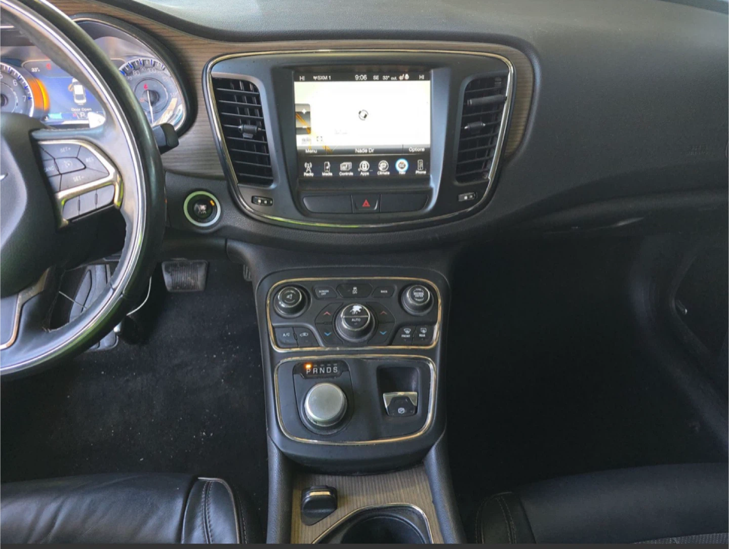 Black Chrysler 200 Sedan - Great Condition! - photo 2