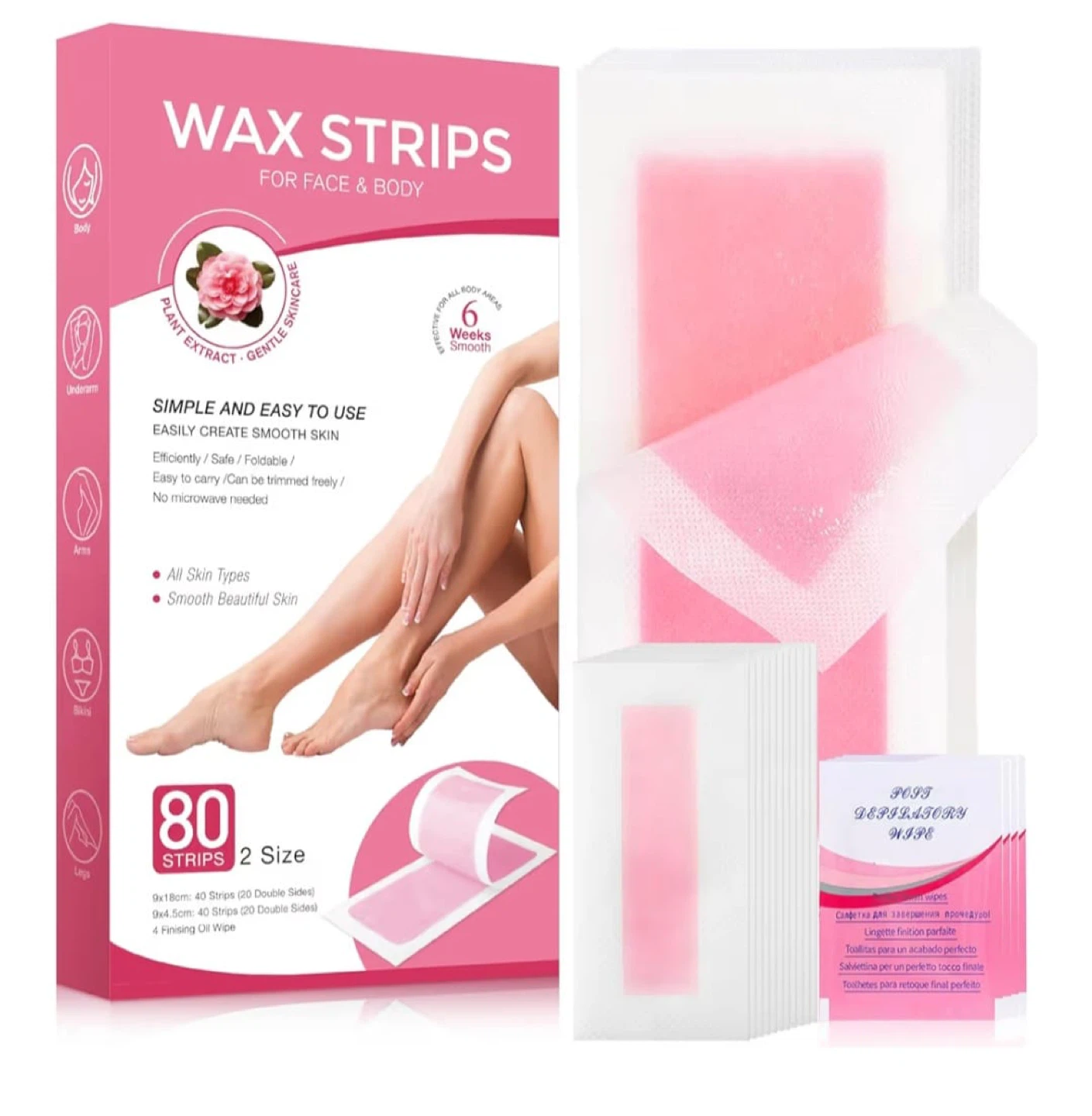 Wax Strips for Face & Body - photo 3