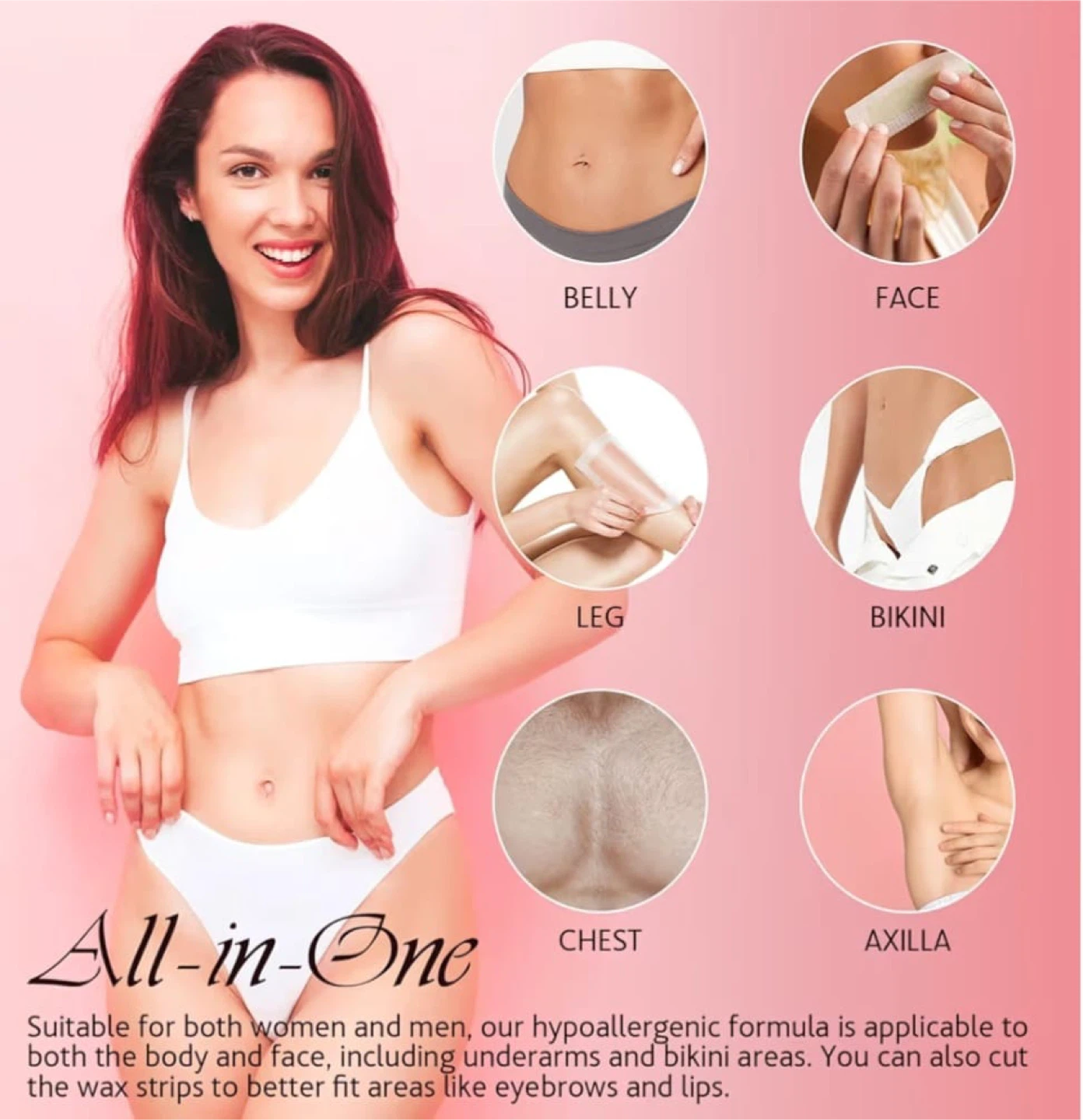 Wax Strips for Face & Body
