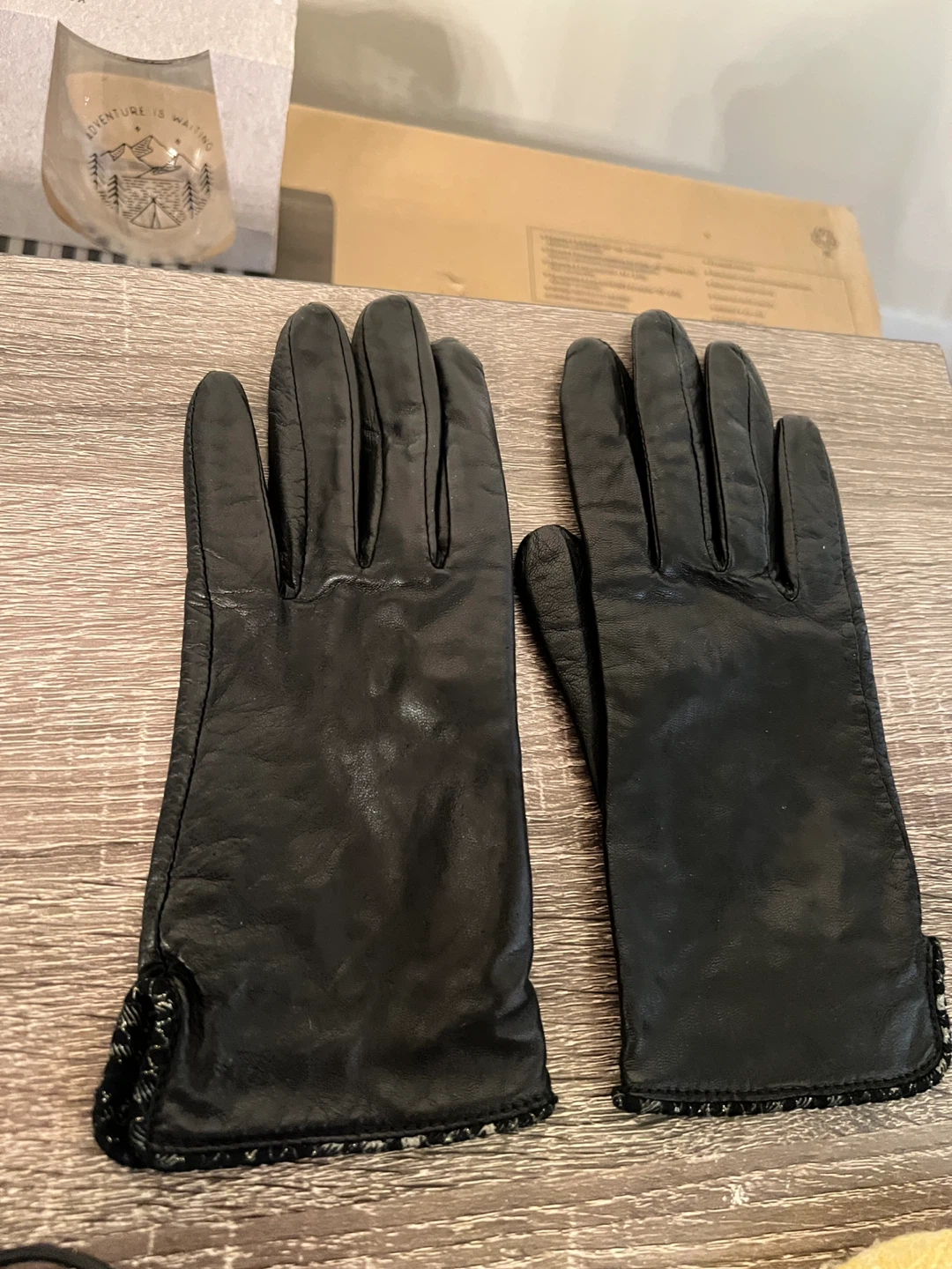 Leather & Cashmere Gloves
