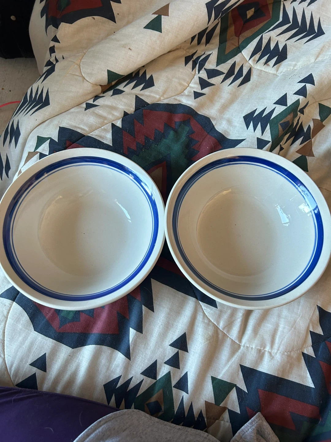 Vintage Serving  Bowls - Set of 2