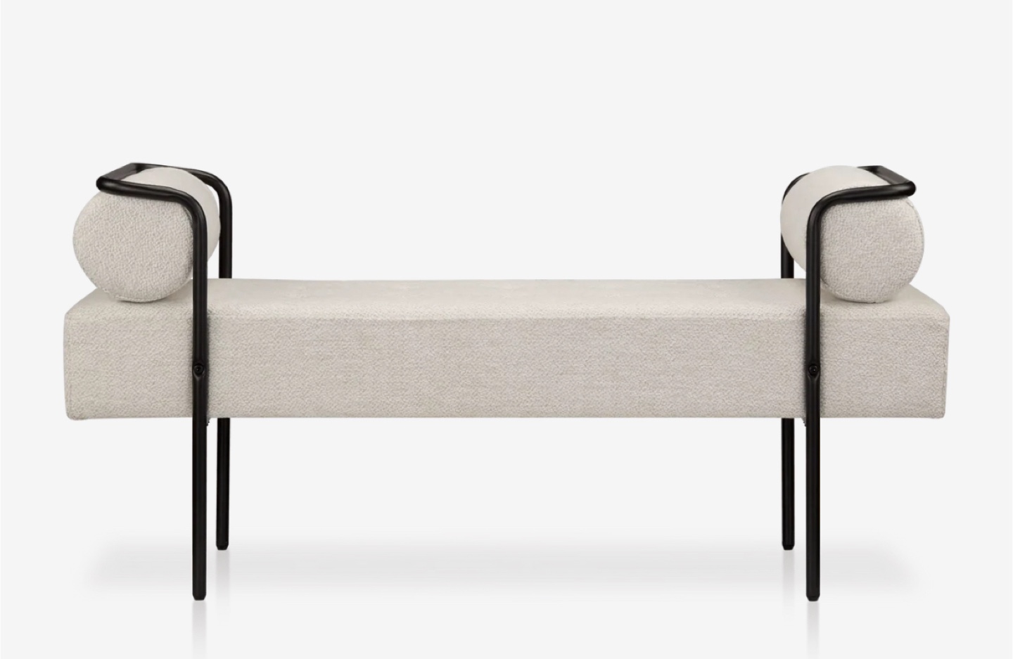 Bouclair Oatmeal Bench - Like New!