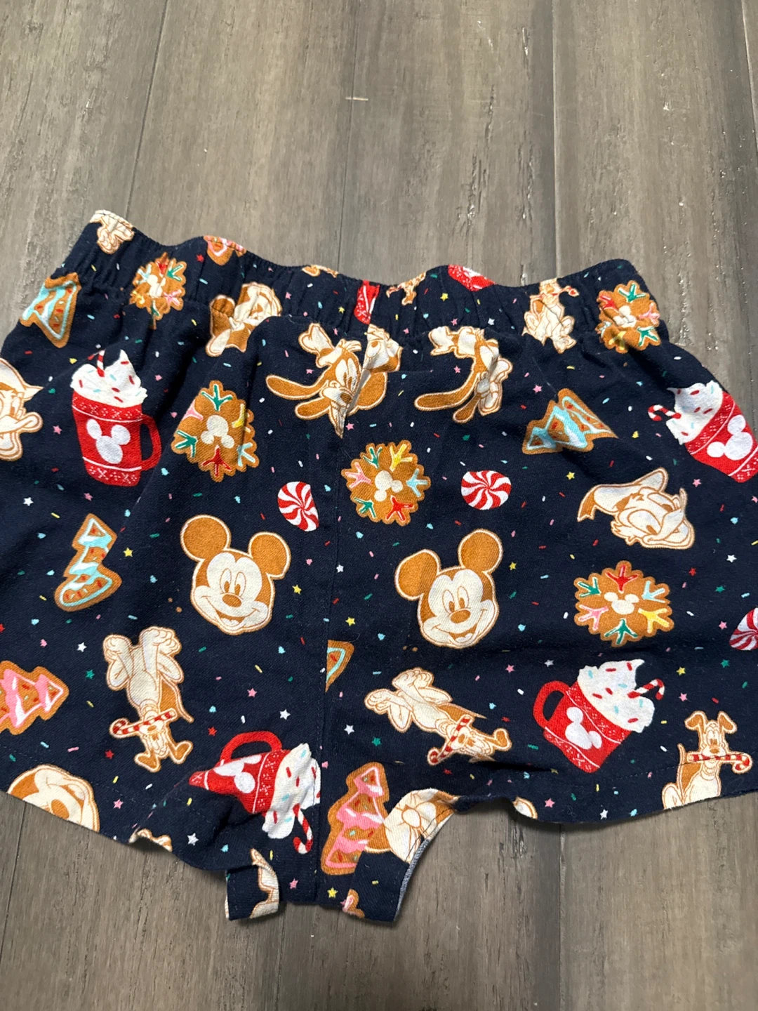 Disney Christmas Pajama Shorts - Size small - photo 3