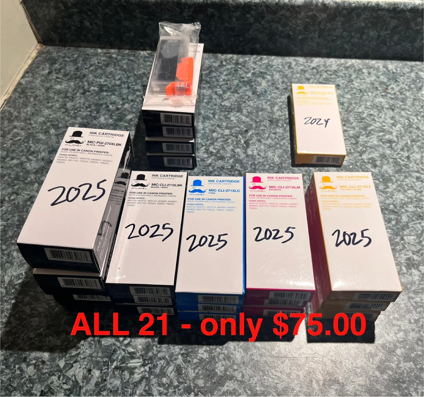 Canon - PIXMA Series Ink Cartridges BRAND NEW 270/271 XL - photo 4
