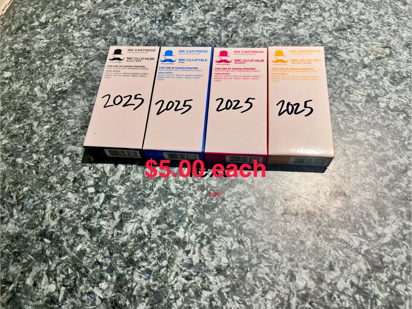 Canon - PIXMA Series Ink Cartridges BRAND NEW 270/271 XL