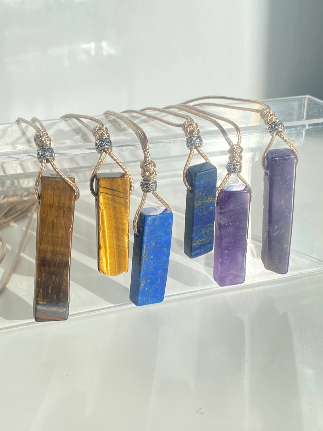 Crystal Gemstone Necklace