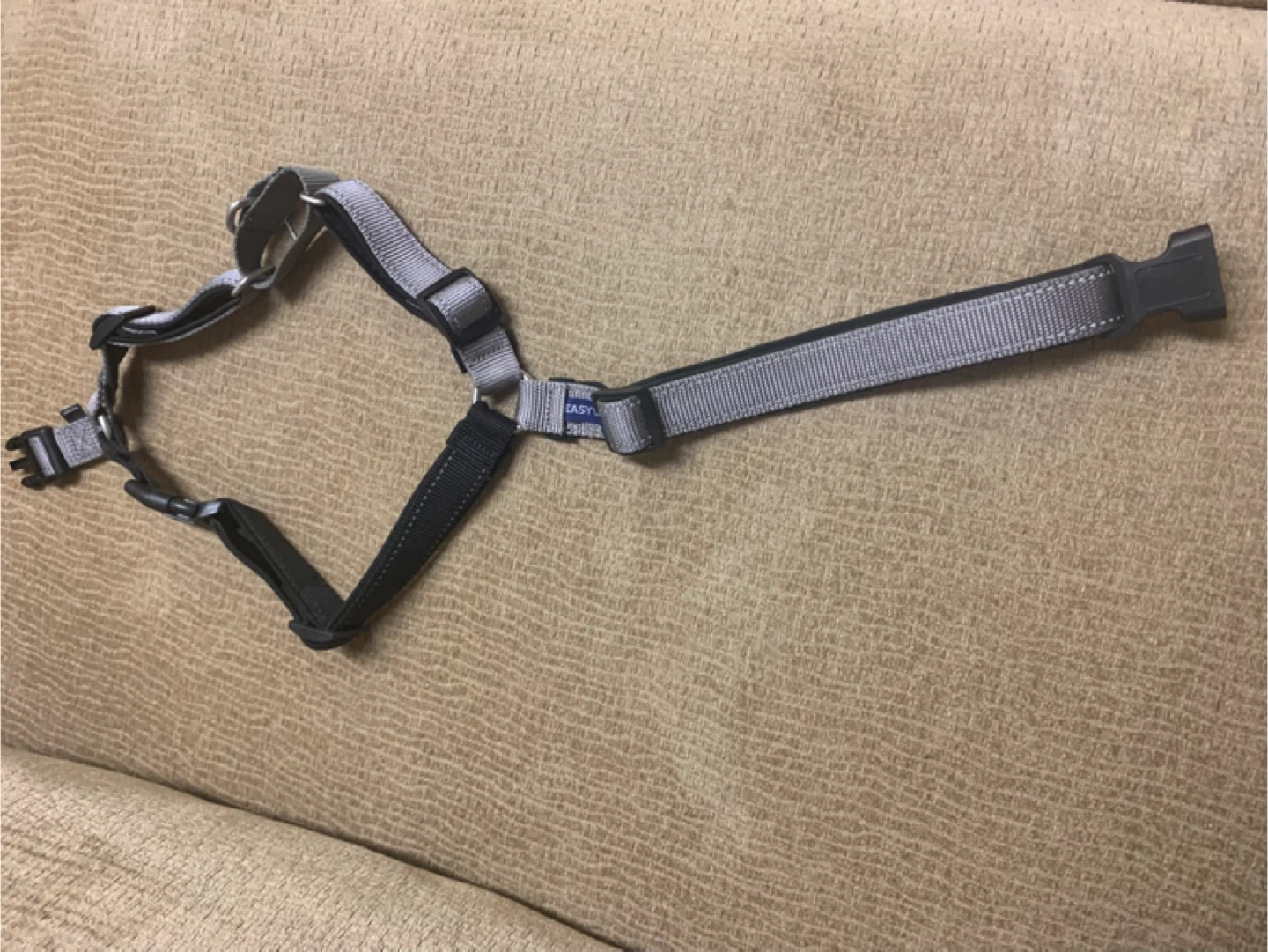Easy Walk Dog Harness - Gray