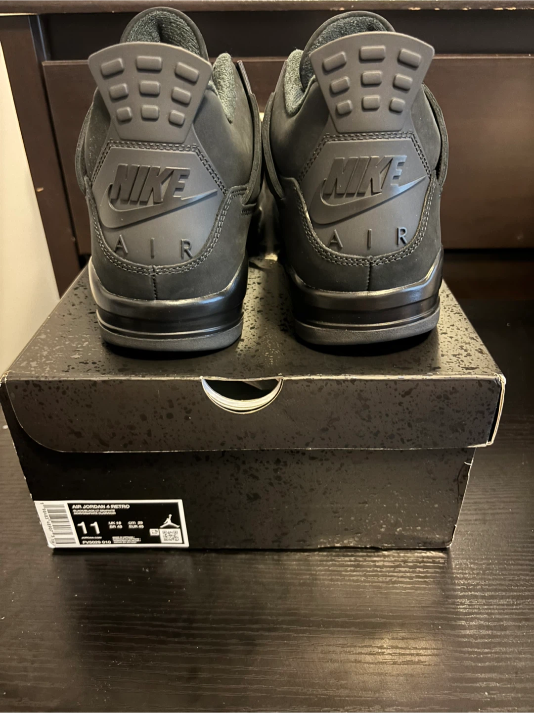 Jordan 4 Black Cat size 11 - photo 3